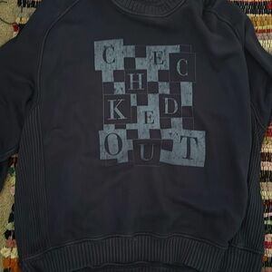 Aerie blue sweatshirt